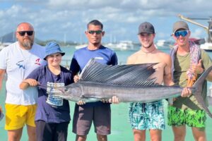 Full day trip Game Fishing & Trolling By Fishing boat price adult 2,100 baht Price Children 1,900 baht per person